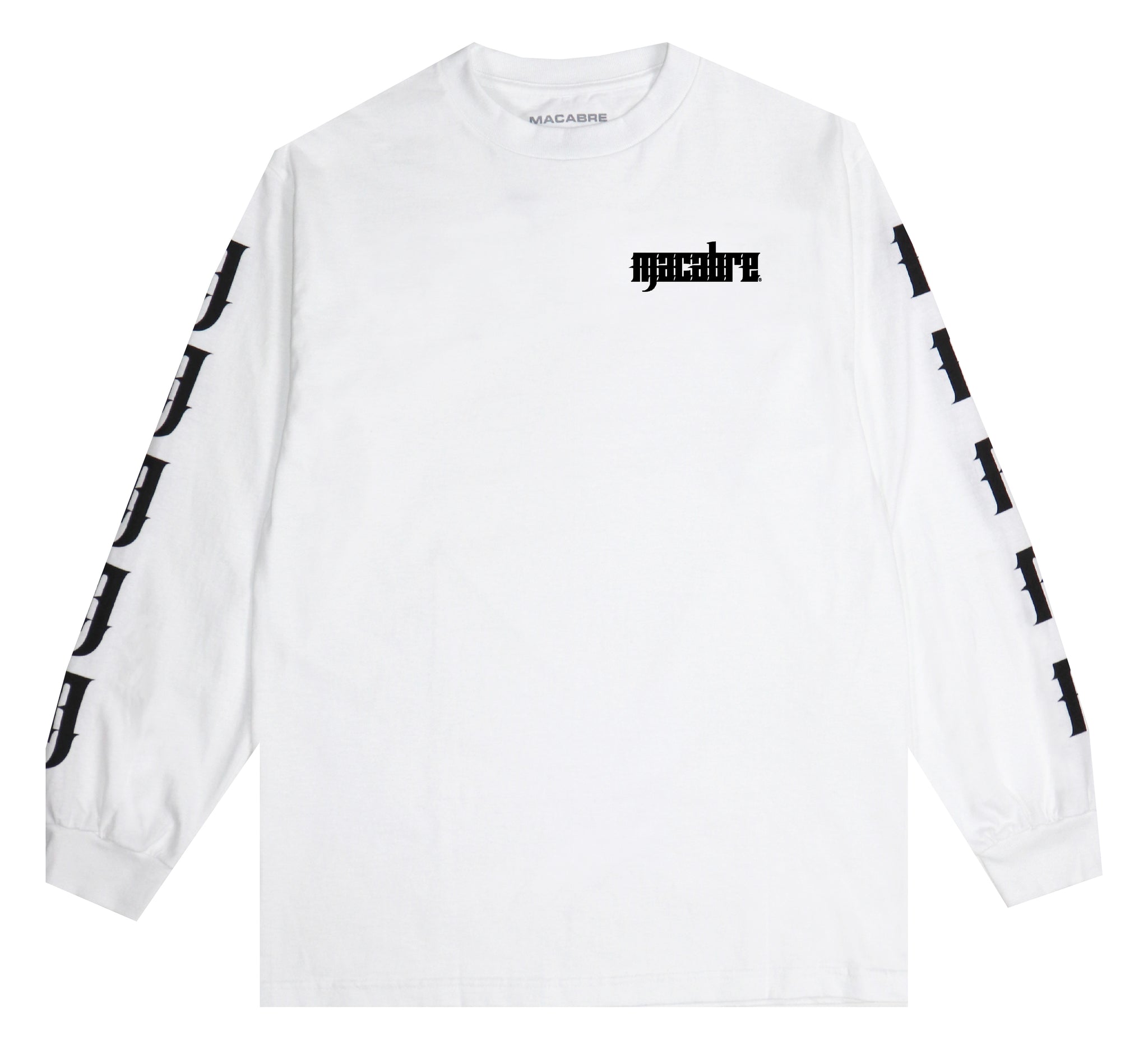 WORD-MARK LONGSLEEVE T-SHIRT (WHITE)