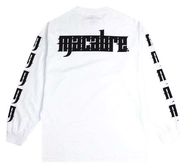 WORD-MARK LONGSLEEVE T-SHIRT (WHITE)