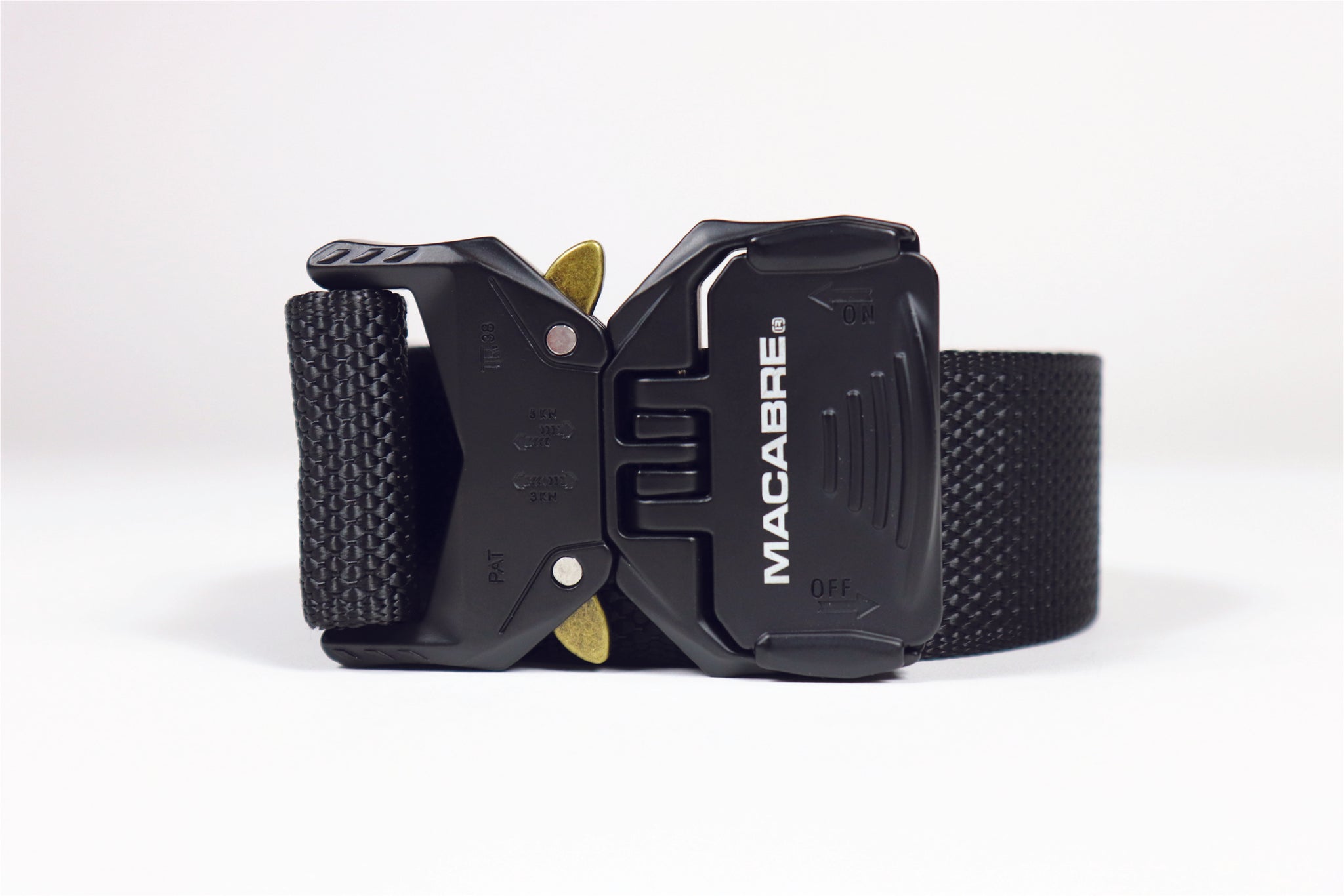 TACTICAL NYLON BELT (BLACK)