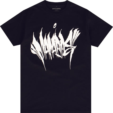 SCRIPT T-SHIRT (BLACK)