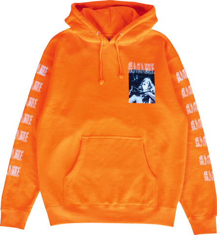 SCRIPT HOODIE (ORANGE)